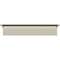 Ekena Millwork 135" Bottom Width x 138 1/8" Top Width x 6 1/8"H x 1/2"P Craftsman Crosshead CRH06X135PN-1 - alternate 3